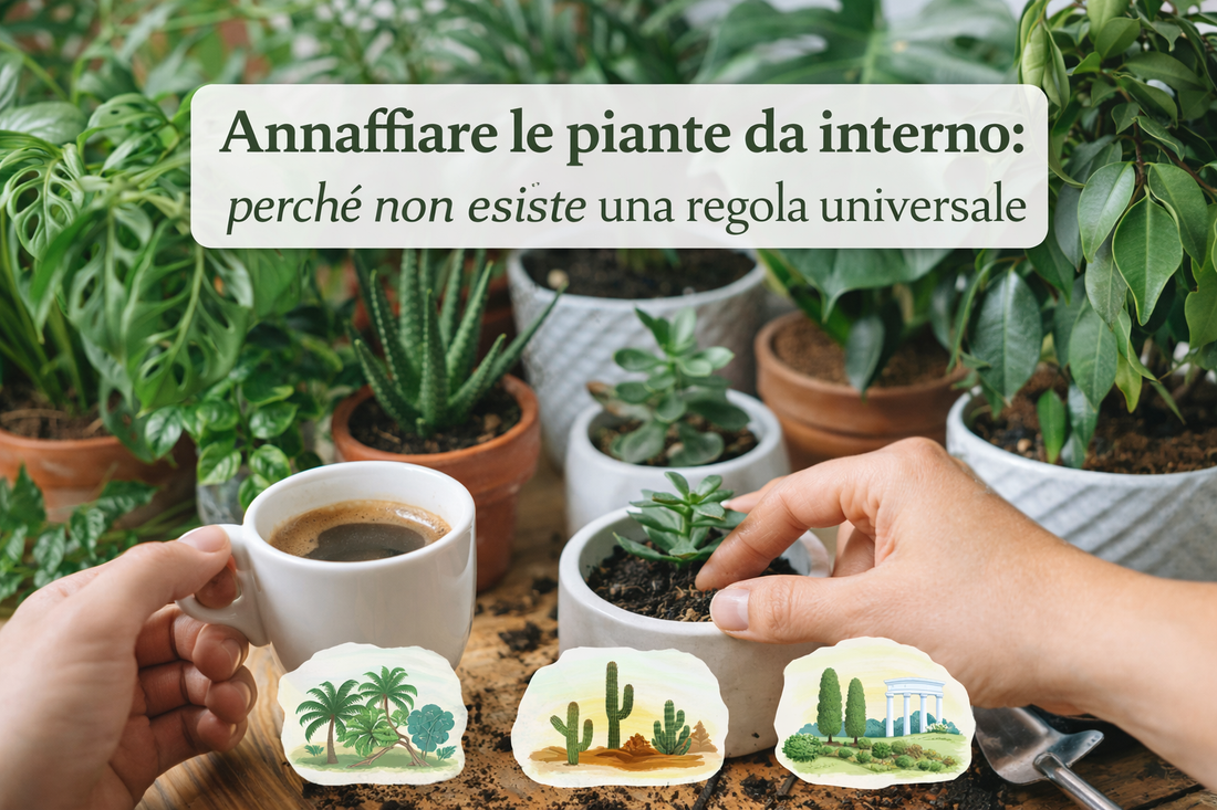 Guida annaffiatura piante da interno - Giardino d'Autore Roma