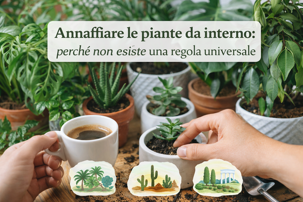 Guida annaffiatura piante da interno - Giardino d'Autore Roma
