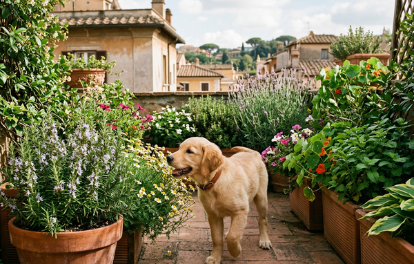 Piante pet friendly sicure per cani e gatti - Giardino d'Autore Roma
